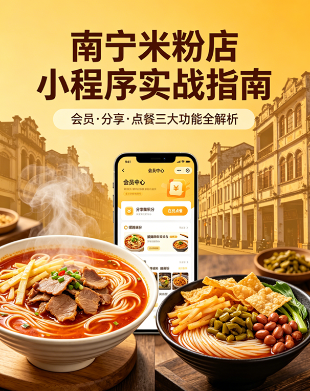 南宁餐饮店实战：我们如何用一个小程序把复购率提升30%