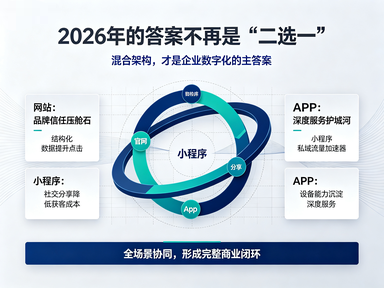 2026企业数字化必修课：网站、APP、小程序该怎么选？