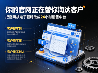 B2B制造业的数字化困局：为什么你的官网像个&ldquo;电子墓碑&rdquo;？